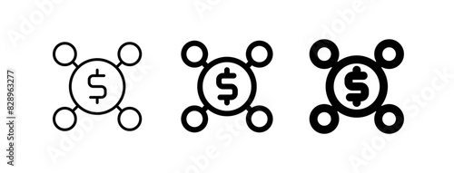 Editable money, budget vector icon. Part of a big icon set family. Perfect for web and app interfaces, presentations, infographics, etc