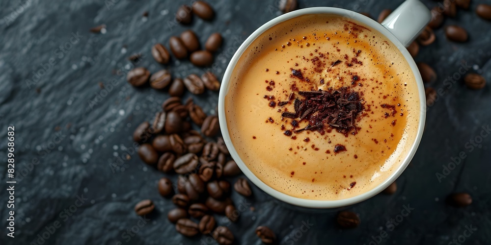 Decadent Cappuccino with Bold Espresso Crema and Nutty Chocolate Undertones. Concept Coffee Tastings, Espresso Crema, Nutty Flavor, Decadent Cappuccino, Bold Undertones Decadent Cappuccino with Bold Espresso Crema and Nutty Chocolate Undertones. Concept Coffee Tastings, Espresso Crema, Nutty Flavor, Decadent Cappuccino, Bold Undertones