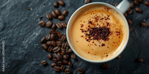 Decadent Cappuccino with Bold Espresso Crema and Nutty Chocolate Undertones. Concept Coffee Tastings, Espresso Crema, Nutty Flavor, Decadent Cappuccino, Bold Undertones
