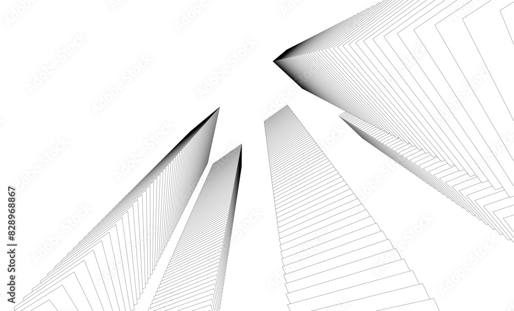 architecture building 3d vector illustration architecture building 3d vector illustration