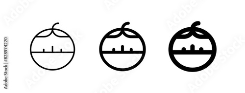 Editable vector pomodoro timer icon. Part of a big icon set family. Perfect for web and app interfaces, presentations, infographics, etc