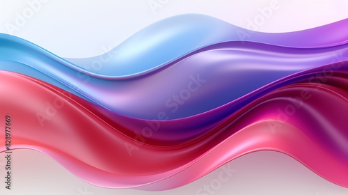 Vibrant abstract wave background featuring flowing gradients in shades of blue, purple, and pink, creating a dynamic and fluid visual effect.