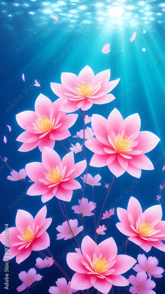 Pink flowers, Floral art, Blooming flowers Pink flowers, Floral art, Blooming flowers