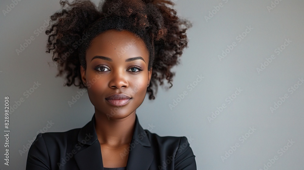 black businesswoman, her portrait exuding confidence and grace black businesswoman, her portrait exuding confidence and grace