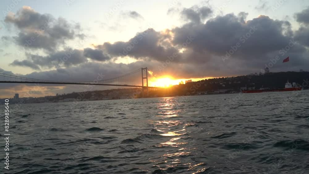 Turkey,Istanbul;2024 May 25; Magnificent Bosphorus video shot from Beylerbeyi region.Bosphorus night view. Bosporus Bridge ,15th July Martyrs Bridge . (15 Temmuz Sehitler Koprusu). Istanbul Turkey,Istanbul;2024 May 25; Magnificent Bosphorus video shot from Beylerbeyi region.Bosphorus night view. Bosporus Bridge ,15th July Martyrs Bridge . (15 Temmuz Sehitler Koprusu). Istanbul