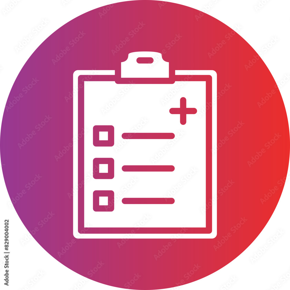 Medical Report Icon Style Medical Report Icon Style