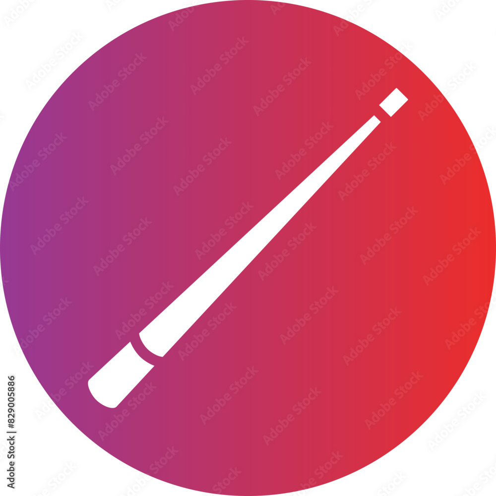 Billiards Cue Icon Style Billiards Cue Icon Style