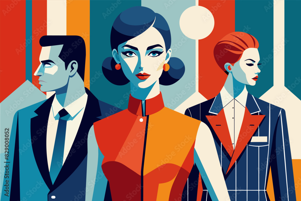 a group of people in suits and ties a group of people in suits and ties
