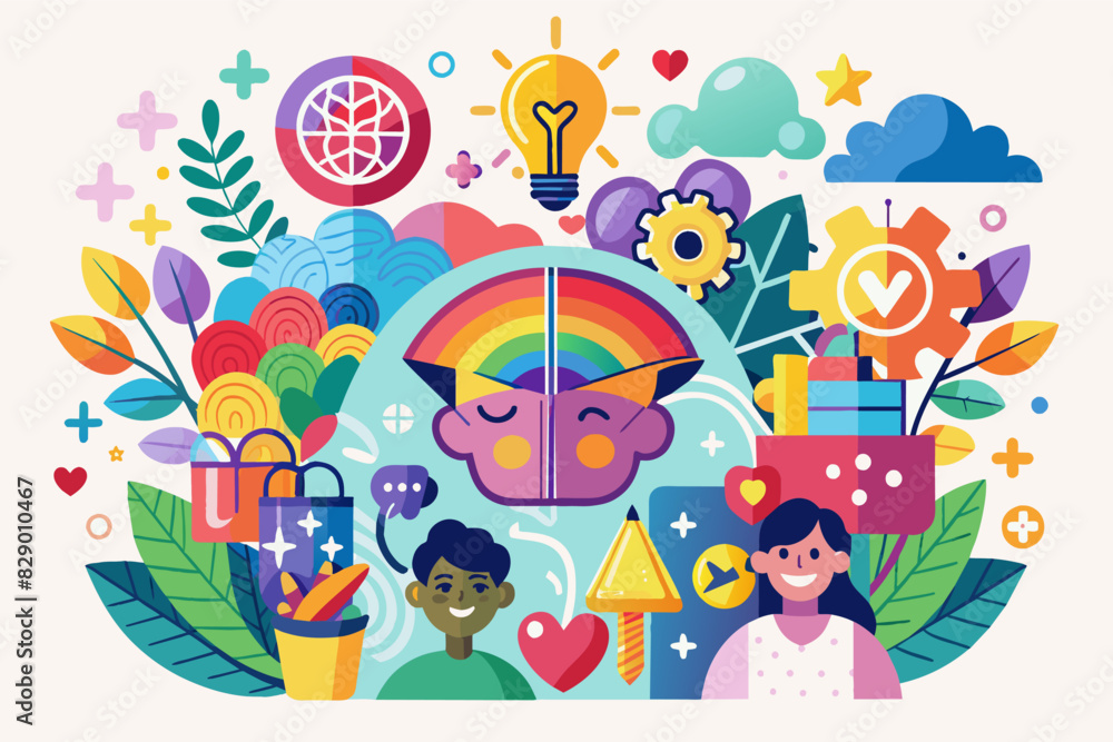 a clock with a child and a rainbow, A serving of stew made with beans and corn. a clock with a child and a rainbow, A serving of stew made with beans and corn.