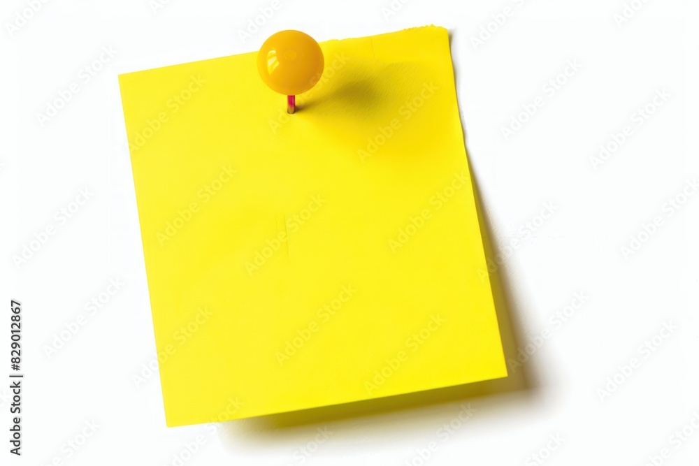 Yellow sticky post with notes. White isolated background Yellow sticky post with notes. White isolated background