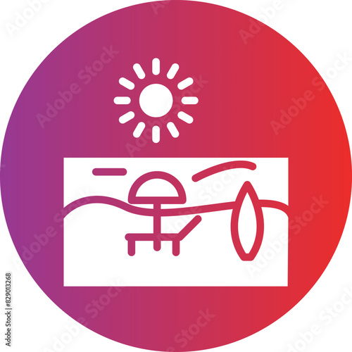 Vacation Icon Style