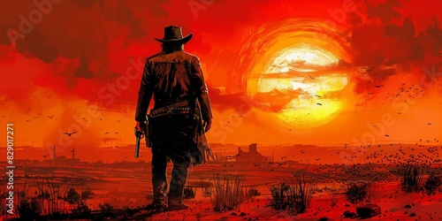 Desert Justice: The Gunslinger's Standoff, generative ai