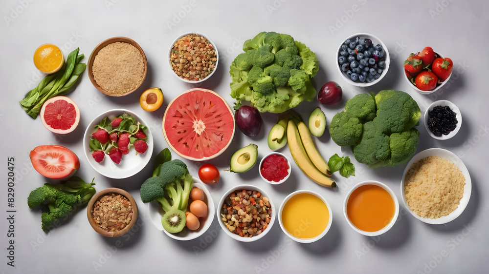 Food background healthy food concept or ingredients for cooking , AI generated image, ai. Food background healthy food concept or ingredients for cooking , AI generated image, ai.