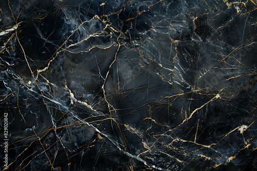 black marble surface texture, blank nature stone background © agrus_aiart