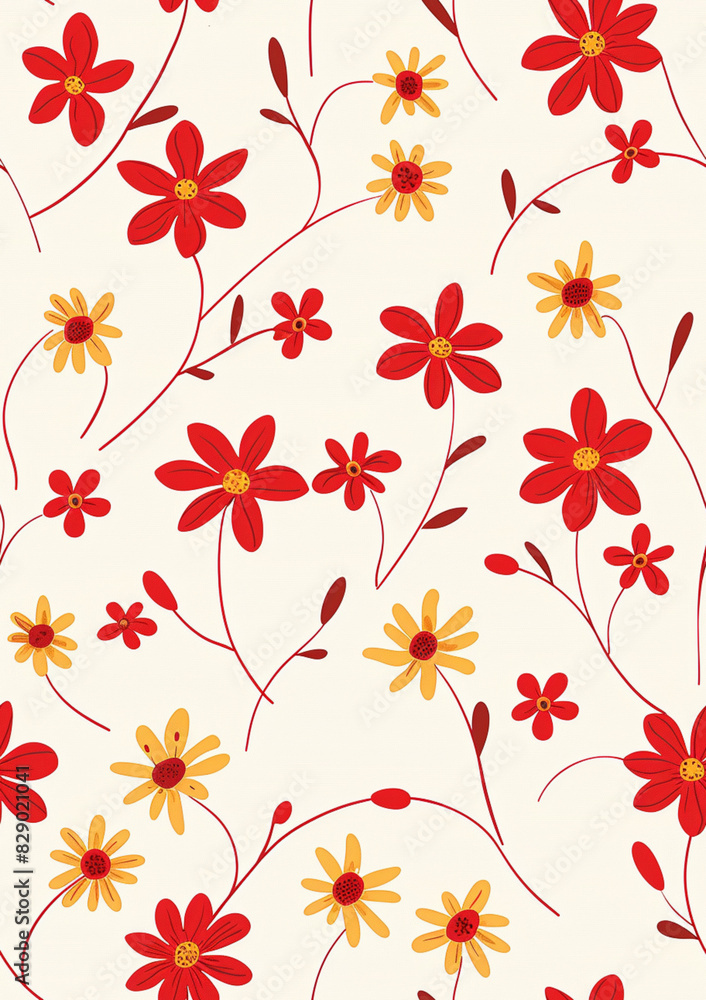 a pattern romantic flower a pattern romantic flower
