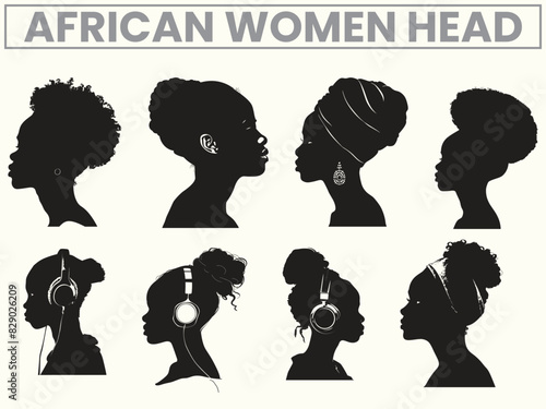 African American Women in a Head for Juneteenth Freedom Day