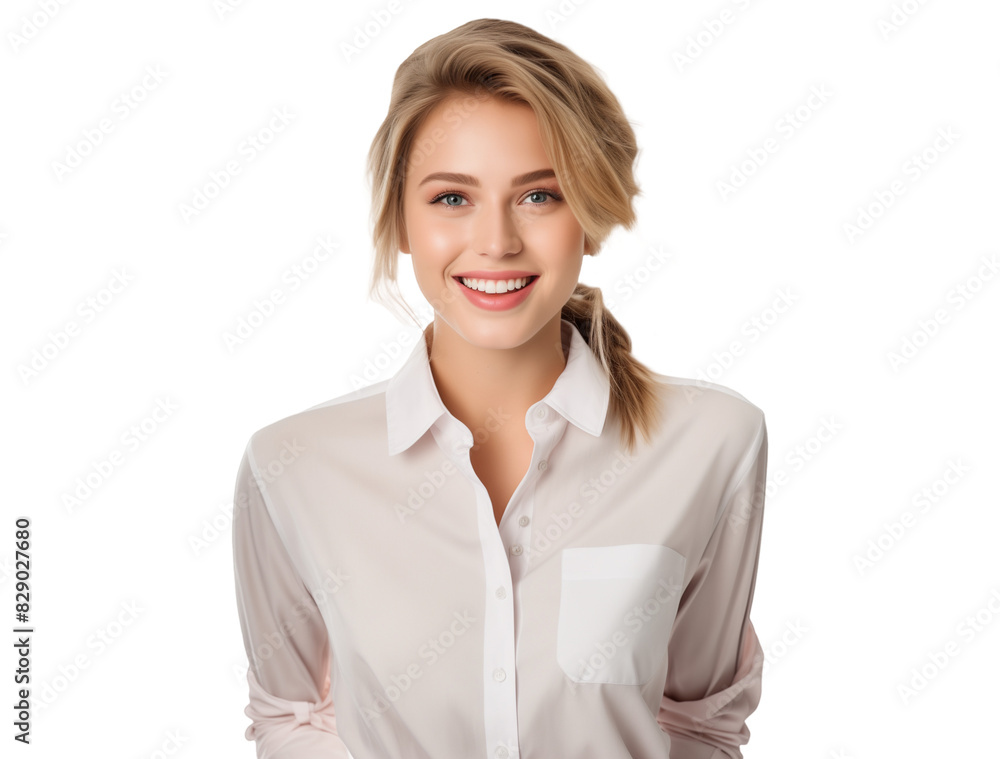portrait of cheerful young woman smiling with natural face, happy joyful female with beauty concept portrait of cheerful young woman smiling with natural face, happy joyful female with beauty concept