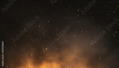 perftect fire particles embers on background smoke fog misty texture overlays