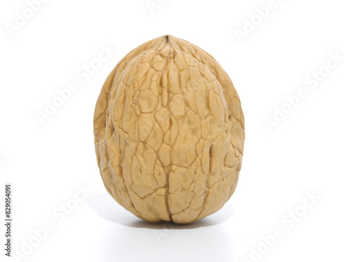 Single chandler walnut, isolated on white background
