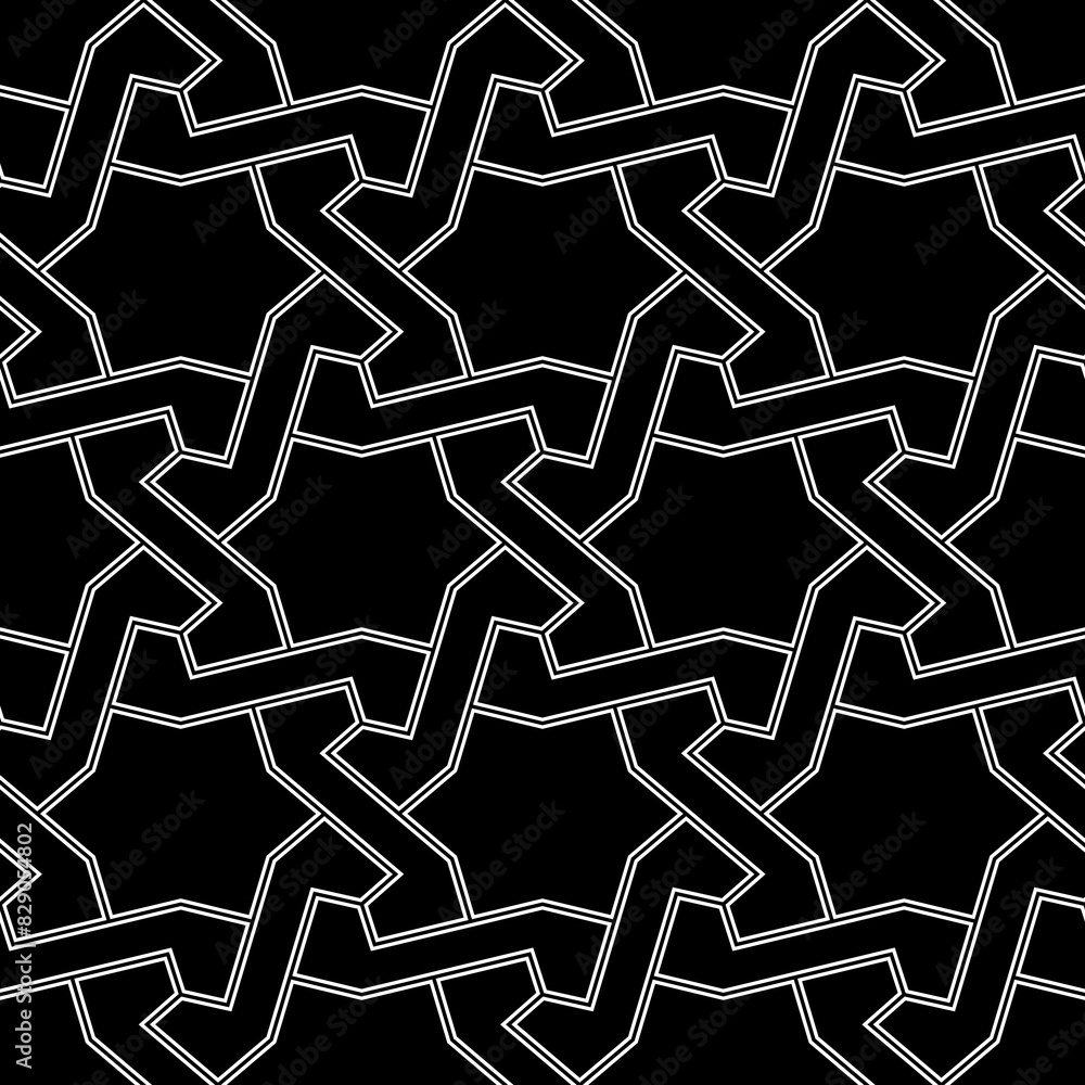 Stars, polygons ornament. Ethnic seamless pattern. Tiles motif. Geometrical backdrop. Star, polygonal shapes wallpaper. Geometric background. Embroidery digital paper. Abstract vector. Stars, polygons ornament. Ethnic seamless pattern. Tiles motif. Geometrical backdrop. Star, polygonal shapes wallpaper. Geometric background. Embroidery digital paper. Abstract vector.