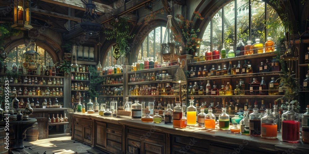 The Wise Apothecary's Laboratory, generative ai The Wise Apothecary's Laboratory, generative ai