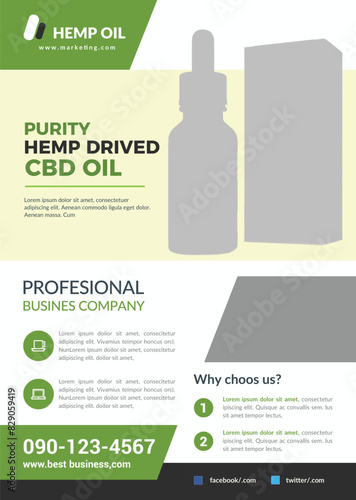 Hemp Product Flyer
