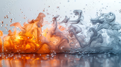 Close-up of fire in water White background,
Fire background for banner fire background hd flame texture flame background
