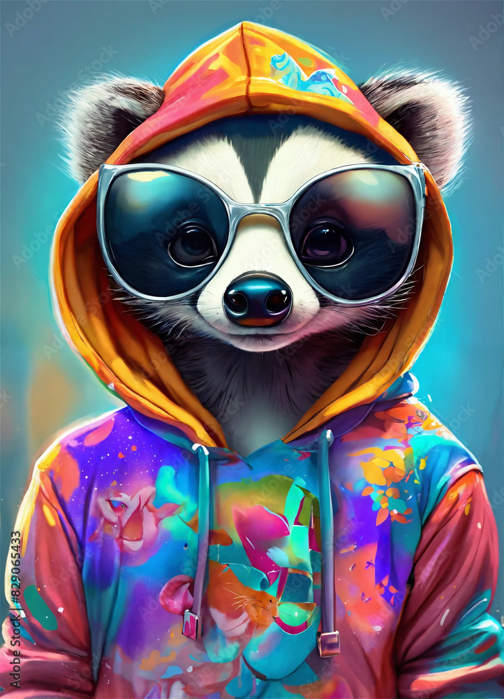Fototapeta premium Badger animal