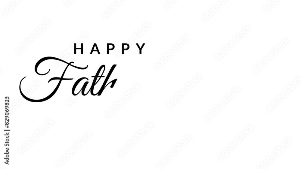 Happy Father's Day handwriting text animation on a transparent background. Suitable for Father's Day greeting cards. 4k video. Happy Father's Day handwriting text animation on a transparent background. Suitable for Father's Day greeting cards. 4k video.