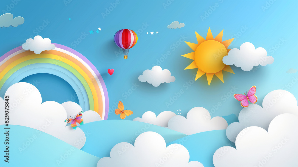 International children's day concept International children's day concept