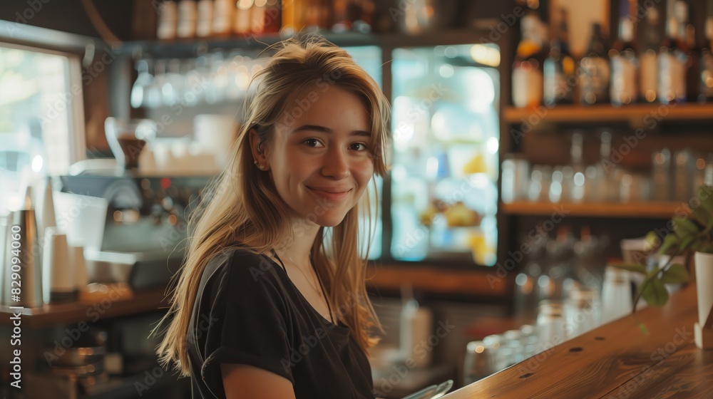 Female Owner Local Business: AI-Generated Drinks Female Owner Local Business: AI-Generated Drinks