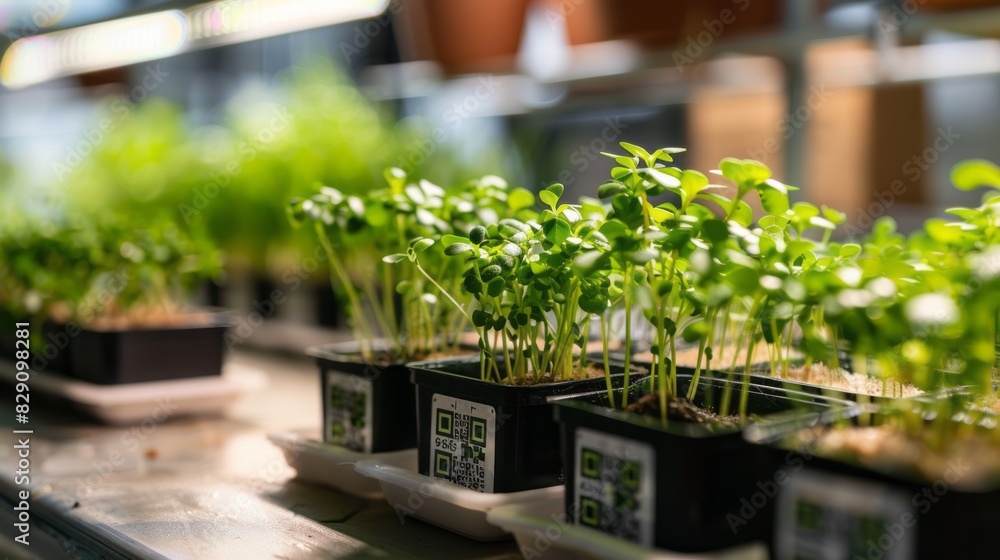 Digital Labels for Microgreen Packaging Digital Labels for Microgreen Packaging