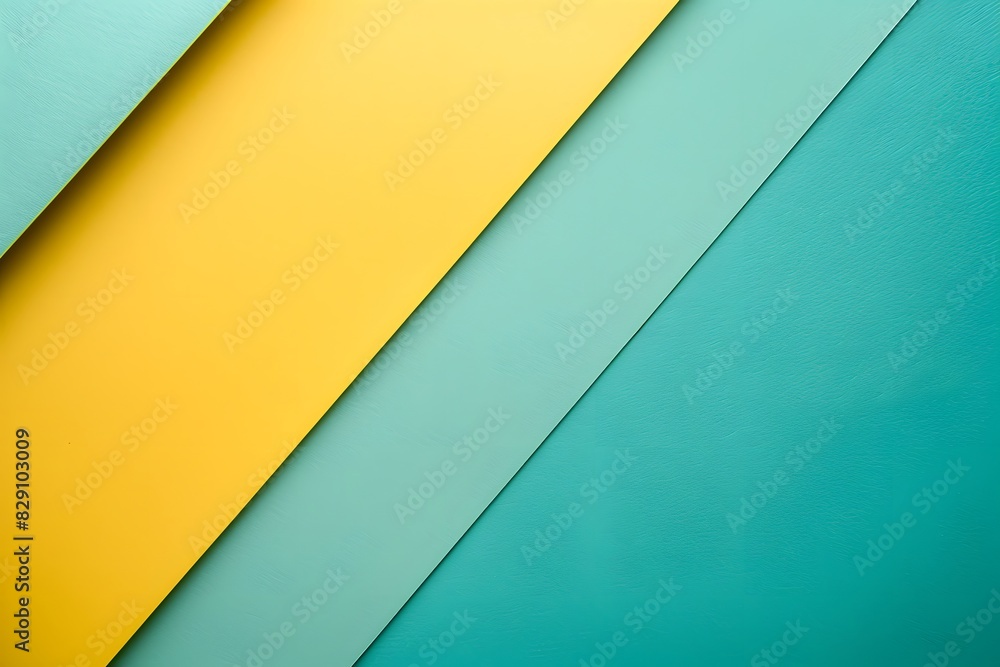 Close-up yellow blue wall diagonal pattern Close-up yellow blue wall diagonal pattern