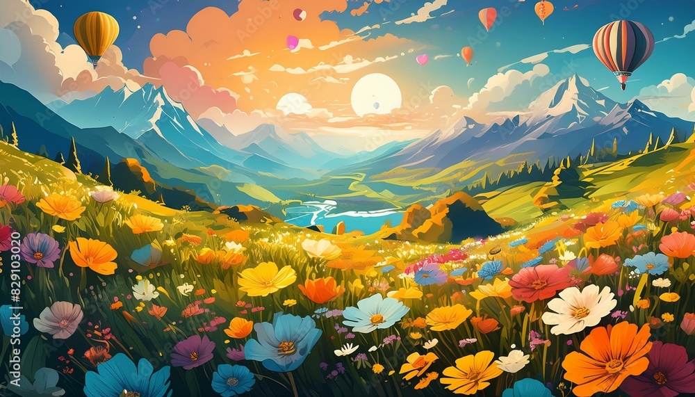 Happy Planet Earth Day concept collage Happy Planet Earth Day concept collage