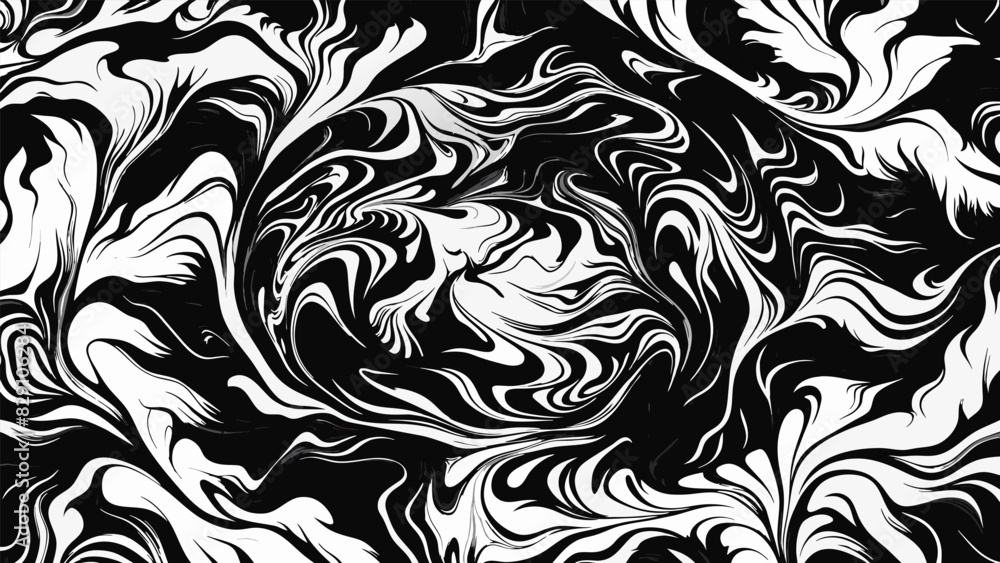 black and white seamless pattern, illustration black and white seamless pattern, illustration