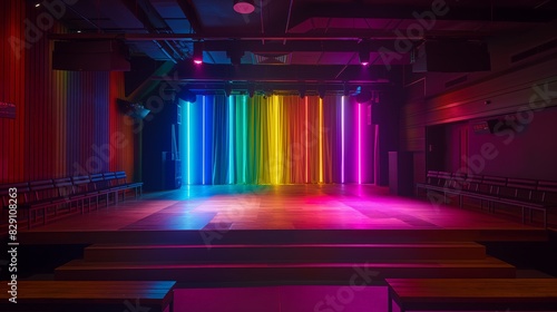 Rainbow Serenade: Hyperrealistic LGBTQA+ Poetry Venue