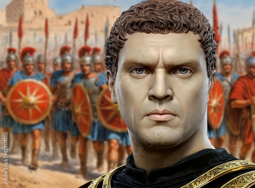 Caracalla (Lucius Septimius Bassianus) was an important Roman emperor who reigned from 211 to 217 AD. He was the eldest son of Emperor Septimius Severus and his wife, Julia Domna photo