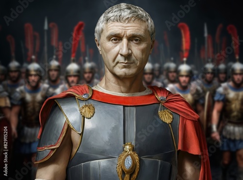 Gnaeus Pompeius Magnus was a Roman general and statesman who rose to prominence during the late Roman Republic, he is considered one of the greatest military commanders in Roman history