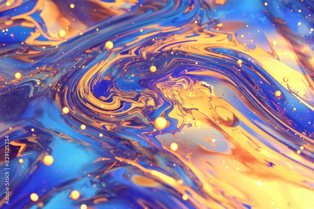 Vibrant fluid motion for artistic expressions Vibrant fluid motion for artistic expressions