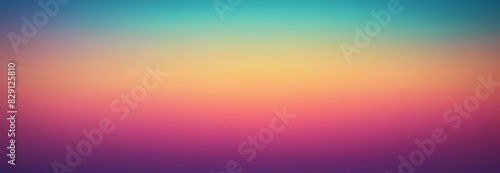 Abstract blurred grainy gradient background texture. Colorful digital grain soft noise effect pattern. Lo-fi multicolor vintage retro. Relaxed rainbow wallpaper