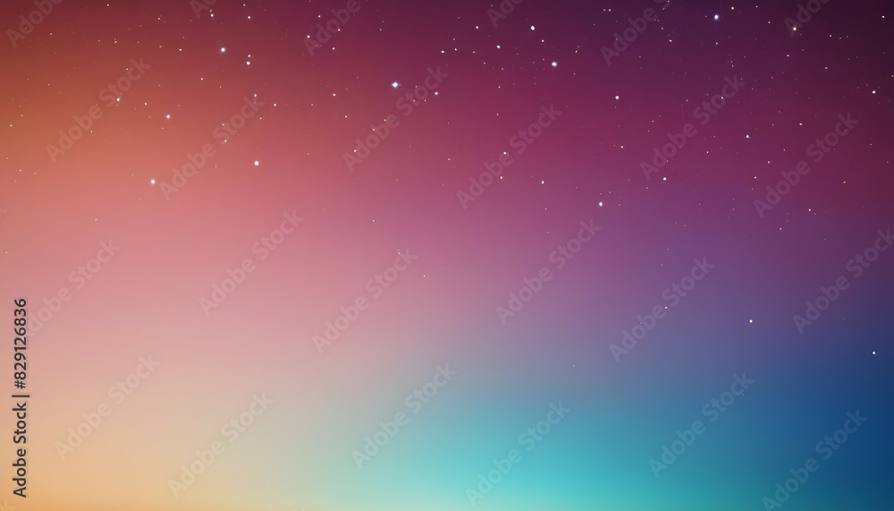 Blurred gradient background with stars and beautiful colours environment