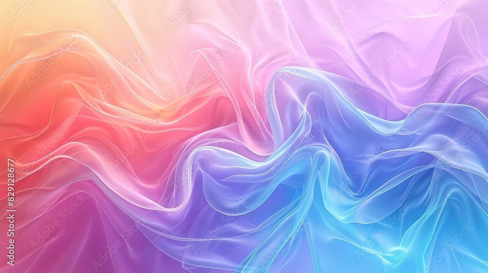 Abstract colorful wave background with delicate wave patterns and gradient transitions Abstract colorful wave background with delicate wave patterns and gradient transitions