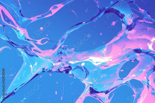 Creative liquid backgrounds for design elements