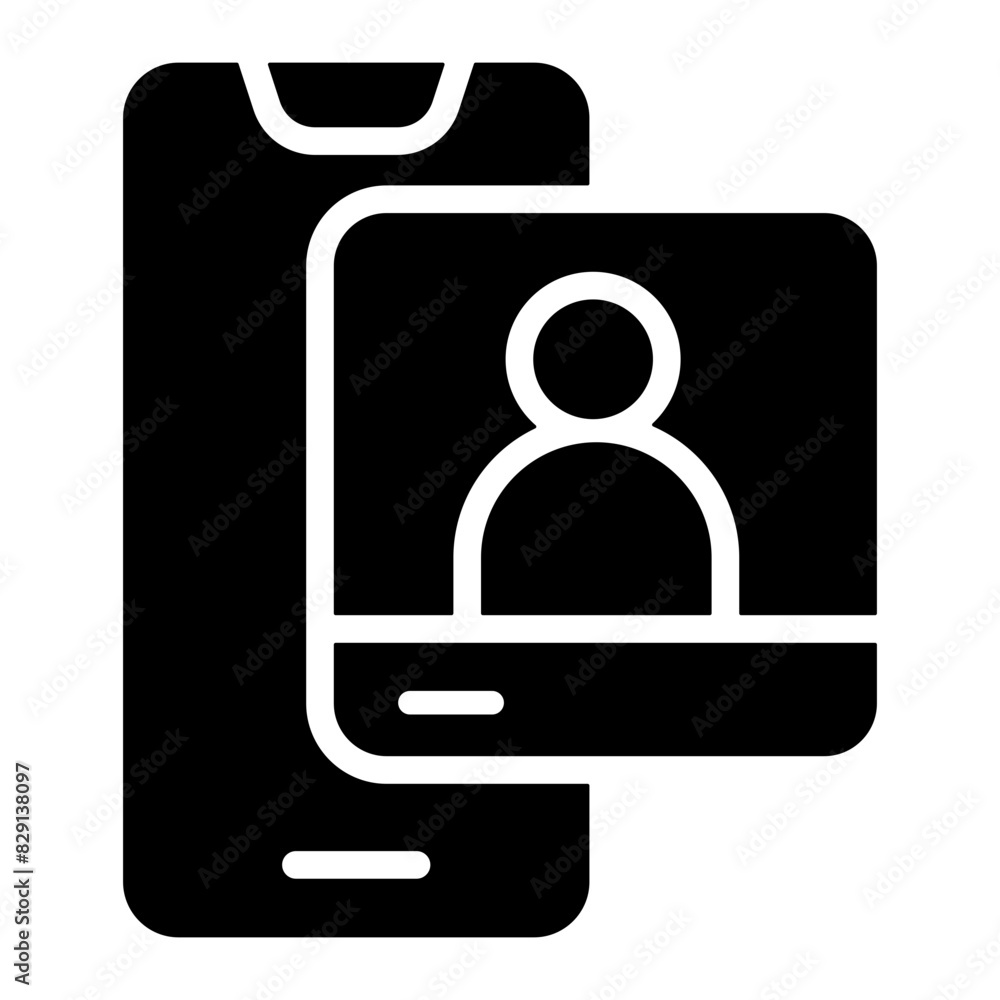 Social Media Posts Icon Social Media Posts Icon