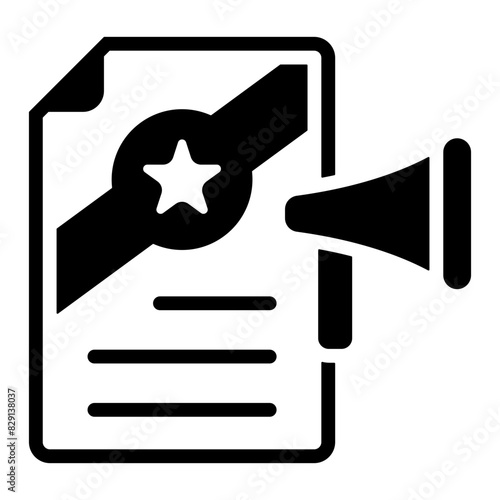 Press Release Icon