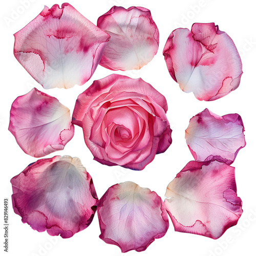 Wallpaper Mural pink rose background Torontodigital.ca