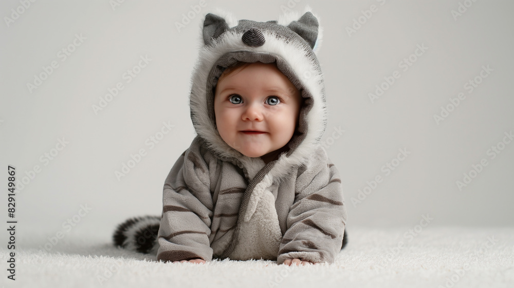 Pequeños Exploradores: Bebés en Trajes Adorables de Animales Pequeños Exploradores: Bebés en Trajes Adorables de Animales