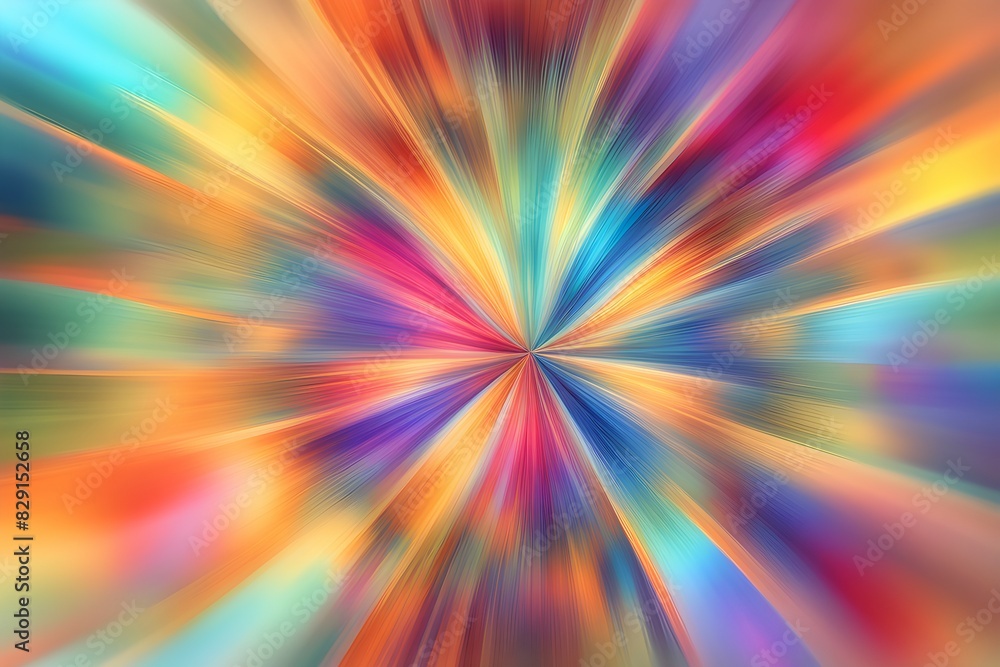 A colorful, blurry image of a rainbow A colorful, blurry image of a rainbow