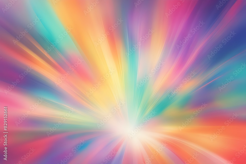 A colorful, vibrant, and dynamic image of a rainbow with a bright A colorful, vibrant, and dynamic image of a rainbow with a bright