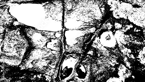 11-22. Rock Surface Texture Image - Illustration